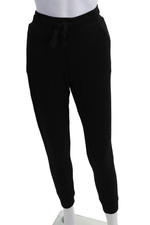 Z Supply Womens Black Jogger Sweatpants Draws...