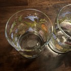 Vtg MCM Dorthy Thorpe California flowers 3 LOT replacement glasses ~signed~ — photo 7