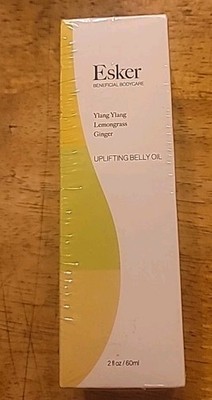 ESKER Uplifting Belly Oil 2 fl oz SEALED Prevent Stretch Marks PREGNANCY