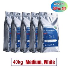 40Pack Direct to Film TPU DTF Powder Digital Transfer Hot Melt Adhesive Powder