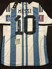Lionel Messi Autographed Argentina Jersey Adidas COA Signed Soccer World Cup XL