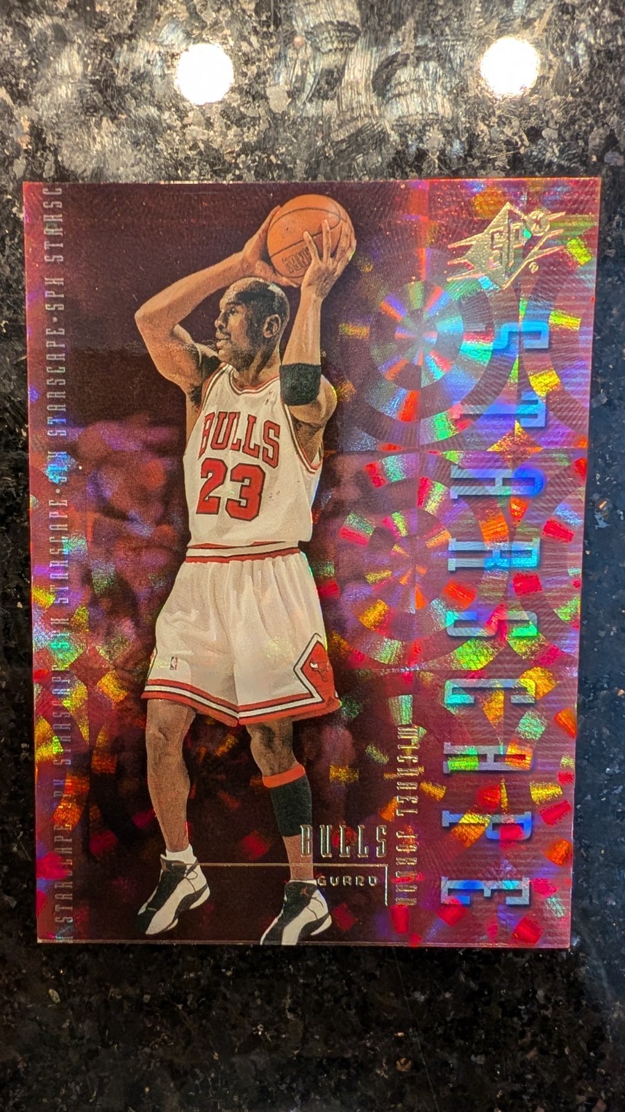 1999 Upper Deck SPx Starscape #STI Michael Jordan Bulls HOF
