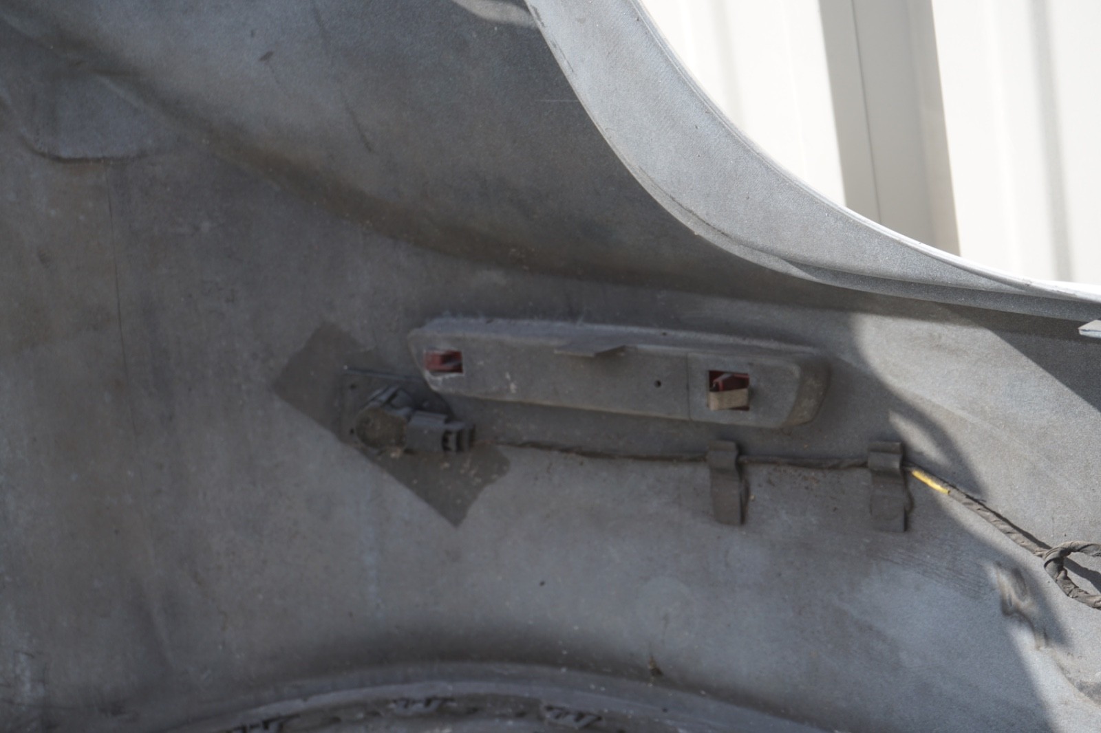 Maserati Ghibli 2014-2019 Rear Rear bumper White