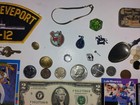 JUNK DRAWER LOT___USA Old COINS_JEWELRY VINTAGE_Spoon_PATCH_Military_25 K_$2 — photo 3