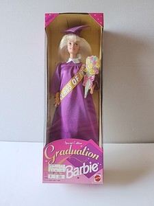 Mattel Purple Graduation Barbie Doll Special Edition Circa 1997
