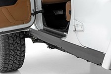 Rough Country Trail Cladding Rocker Sill Plates For Jeep Wrangler Jk 07-18