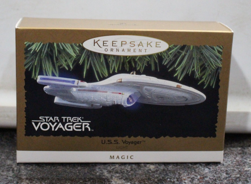 HALLMARK KEEPSAKE ORNAMENT " U.S.S. VOYAGER"