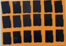 Nintendo Ds Lite Lot Of 18 Battery Cover Crimson Cobalt Black OEM ORIGINAL Parts