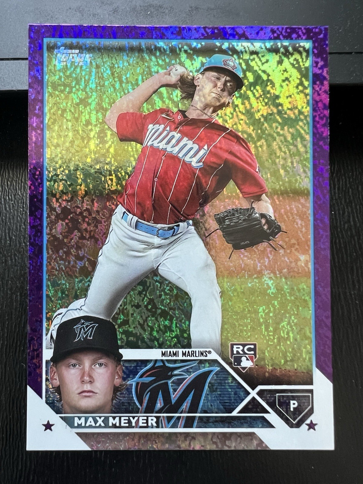 2023 Topps Series 2 - Max Meyer #388 Purple Foil /799 (RC)