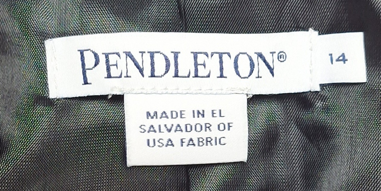 Pendleton Women's Lined Two Button Virgin Wool Bl… - image 6