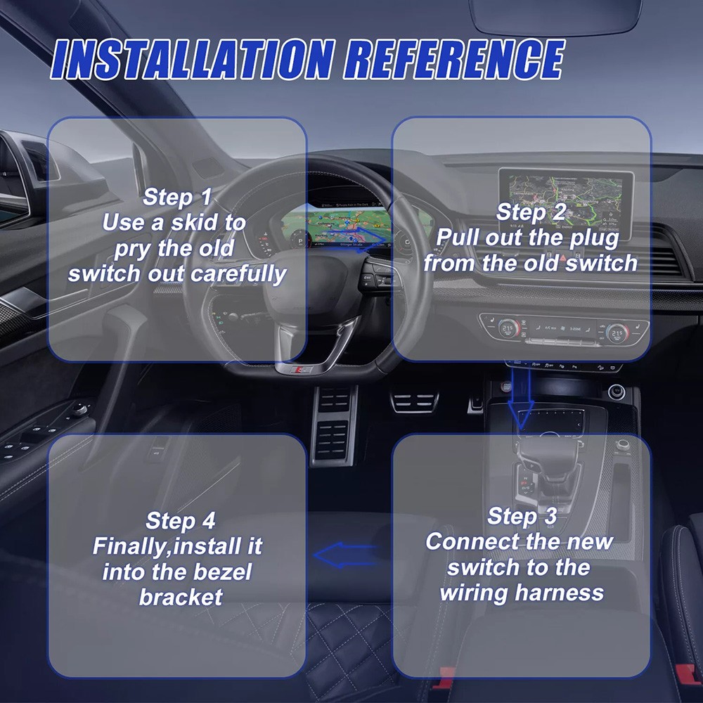 For 11-18 Jeep Wrangler Unlimited Driver Side Master Power Window Control Switch thumbnail 11