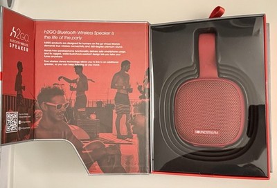 Soundstream H2go Ipx7 Waterproof Portable Bluetooth Speaker - Red