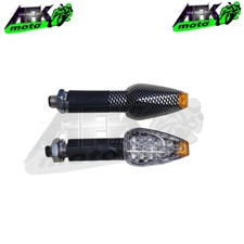 Frecce Indicatori di direzione in Carbonio a Led Omologate per Moto Naked Strada