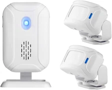 Wireless PIR Motion Sensor Detector Security Alarm Chime,Shop Store Office Home