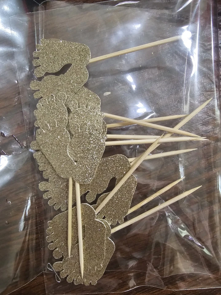 Toppers para cupcakes/pasteles para baby shower Foto 2 de 2