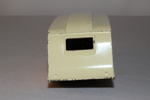 1950's Dinky # 190 Caravan Camper Trailer, Yellow & White, Original - Picture 3 of 9