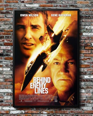 Behind Enemy Lines 2001 Movie Poster 24''x36'' Glossy Unframed 0150