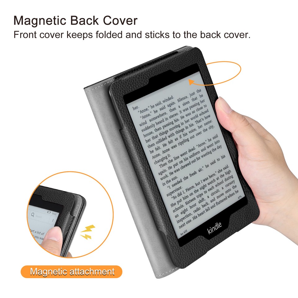 For Amazon Kindle Paperwhite 10th Gen 2018 Case Sleeve Cover Stand Hand ...