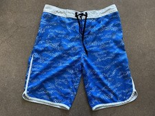 Hurley Phantom board shorts blue dot design boys 28