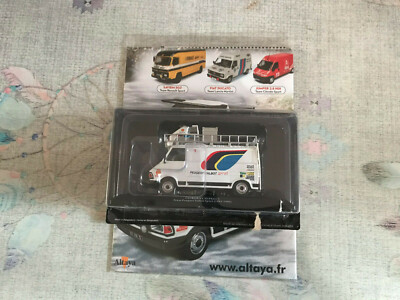 LKW Assistance Rallye Citroen C35 Phase 2 Team Peugeot Sport 1983 Altaya 1/43