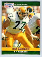 1990 Pro Set Series 2 - Tony Mandarich - Green Bay Packers - Base - #504