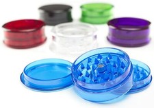 Genuine No.1 Magnetic Plastic Grinder - Herb Tobacco Shark Teeth Storage!