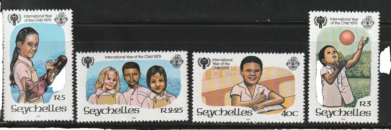 完好未铰边/全新邮票塞舌尔邮票 (1976-现在)