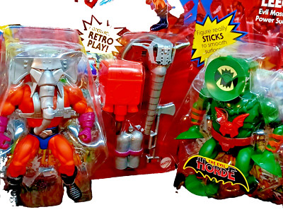 Leech & Motu Mattel Masters of the Universe Set or 2 New in Box