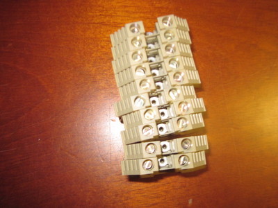 Conta Clip RK 6-10. 22-8 AWG Terminal Blocks Lot 10pcs 