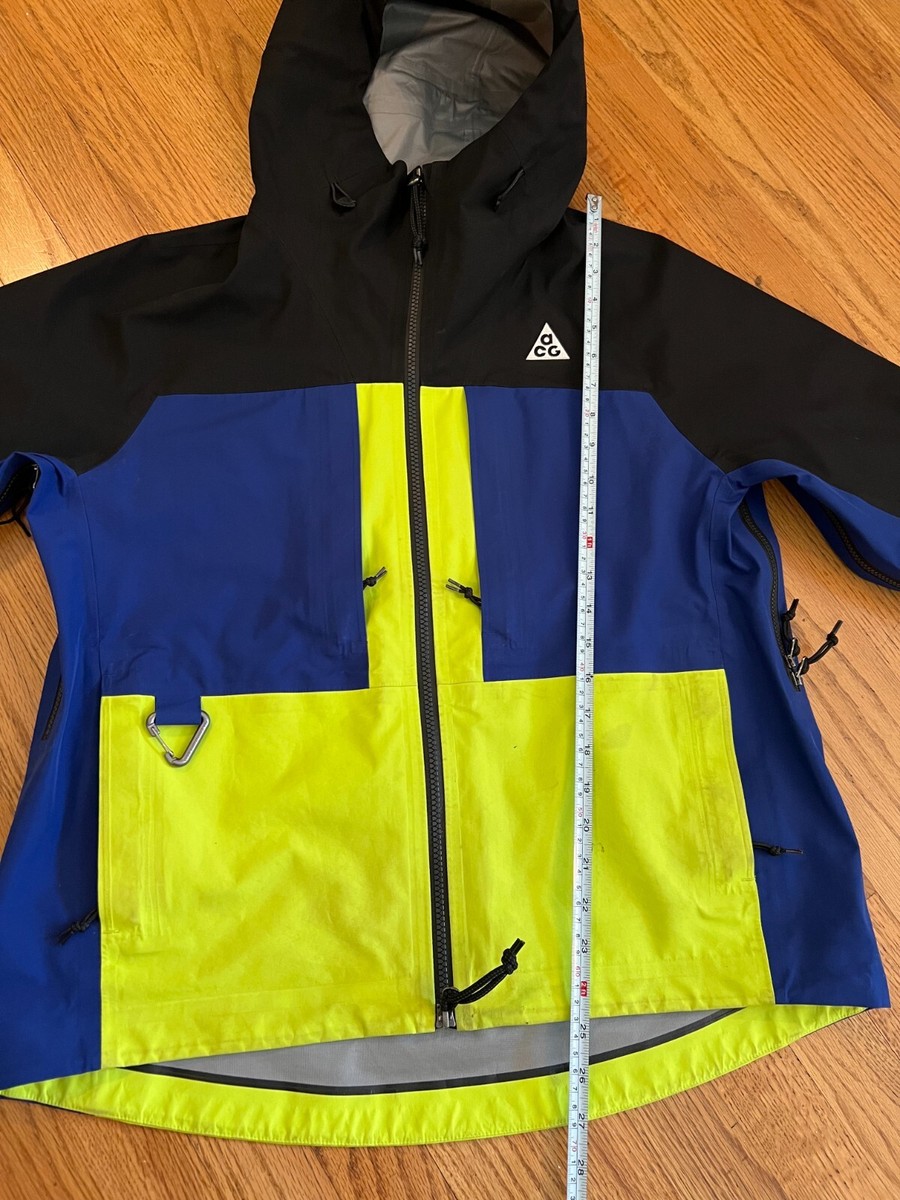 Nike ACG Men's Gore-Tex Misery Ridge Jacket Size Medium Blue