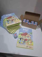 BLUEY SEALED Tube UNOPENED 10-Coin Folder Set 1-10 Colour Chance UNC Free Post