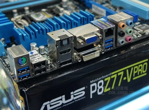 IO   ASUS P8Z77-V PRO Motherboard Backplate  I/O