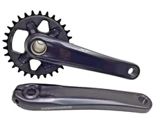 Shimano XT FC-M8100-1 MTB Crankset Hollowtech II 12 speed 30t 175mm Boost Black