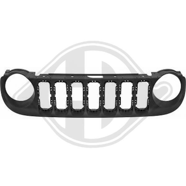 Diederichs 2660040 KüHlergitter FüR Jeep-image