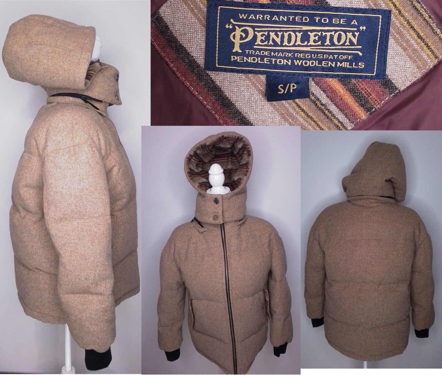 Pendleton Down Jacket Women's Small Oak Brook Woo… - image 1
