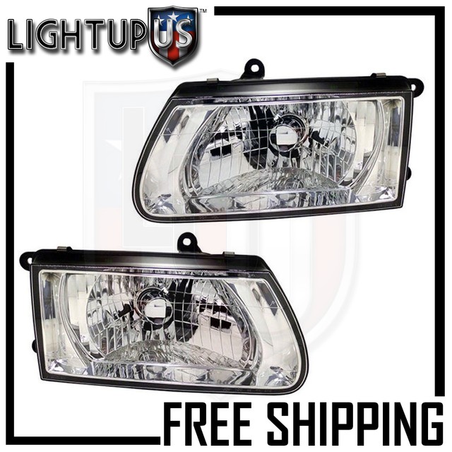 Headlights Headlamps Pair Left right set for 0002 Isuzu Rodeo Honda