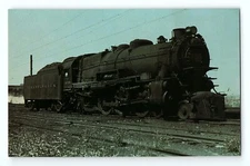 Pennsylvania Railroad 3752 Engine Northern New Jersey Vintage Postcard