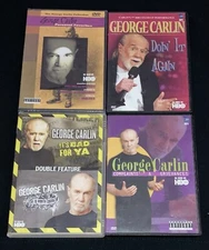 George Carlin DVD Collection: Personal Favorites/Doin’ Again/It’s Bad/Complaints