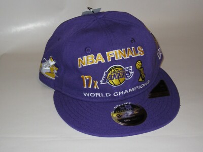 Los Angeles Lakers 17x World Champions NBA New Era Hat Snapback