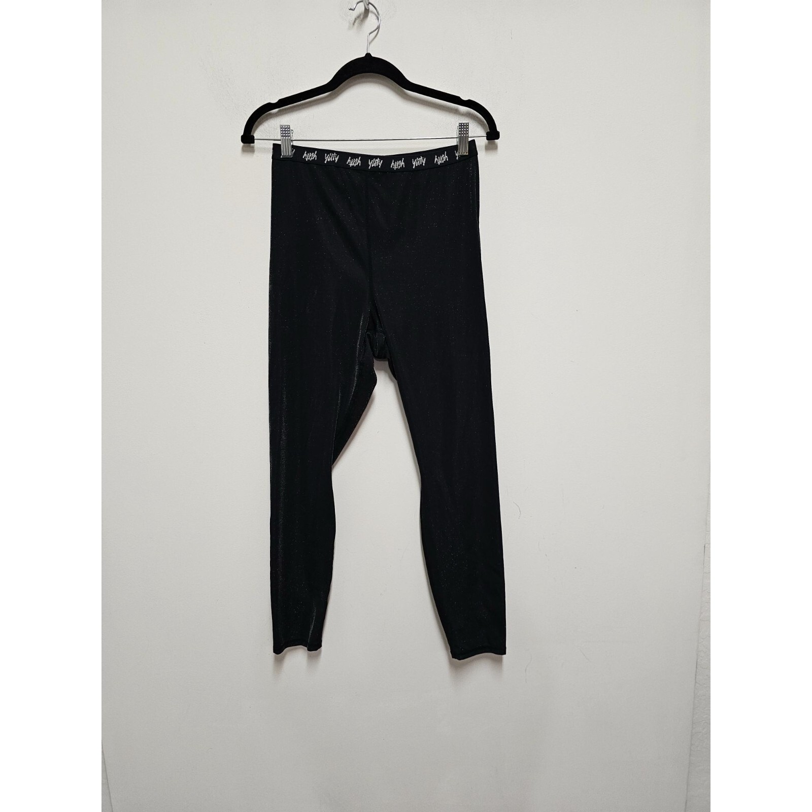 Fabletics Yitty Large Glitter Workout Pants Size … - image 1