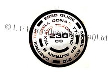 TRIUMPH TRIDENT T150V HURRICANE X75 FORK TOP DECAL STICKER 230cc 97-4310