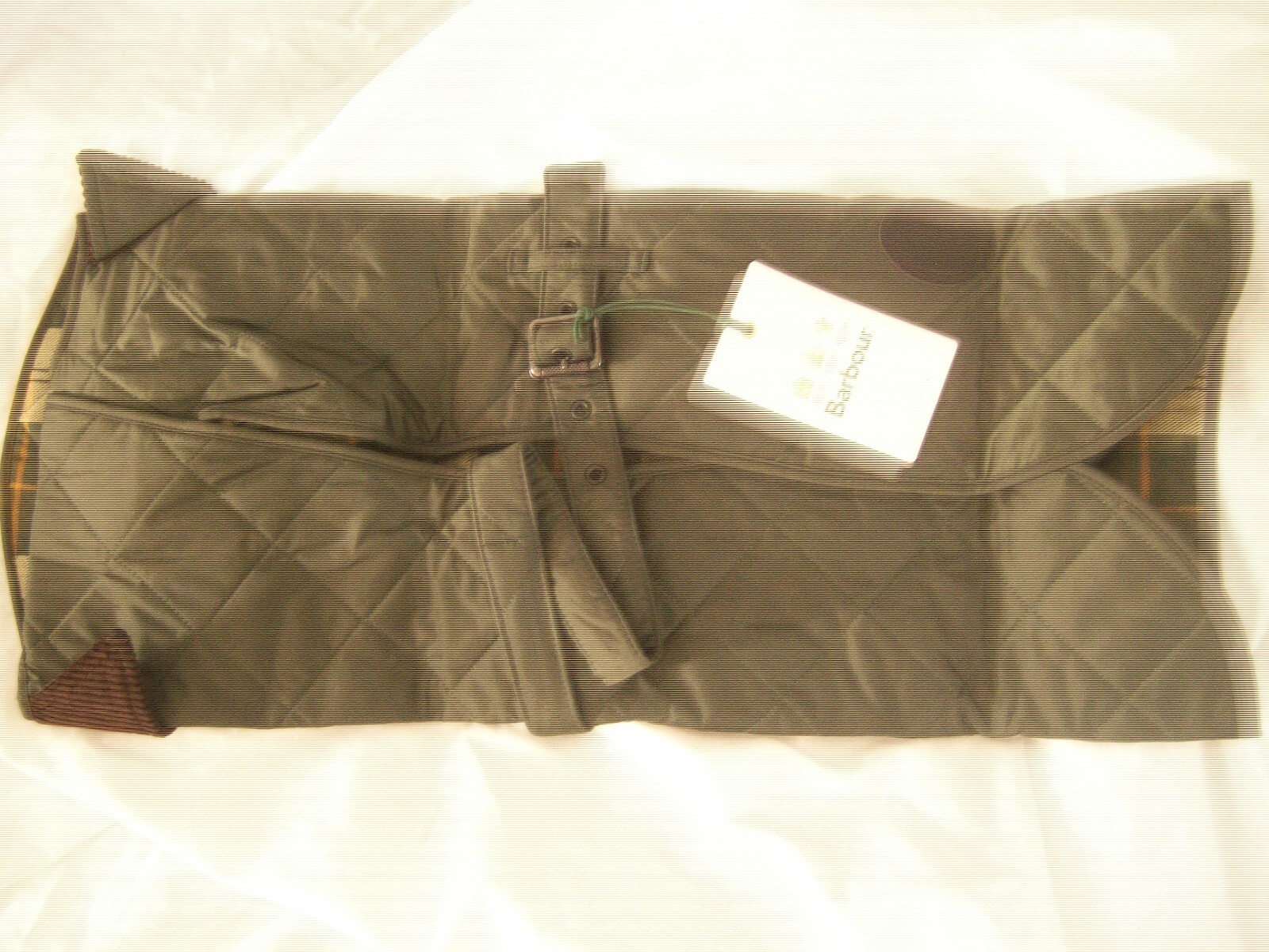 BARBOUR DOG COAT QUILTED SIZE LARGE BRAND NEW IN PACKAGING COTTON