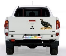 Grouse Country Gamekeeper Hunting Car Van 4x4 Pick Up Wall Art Stickers Decals
