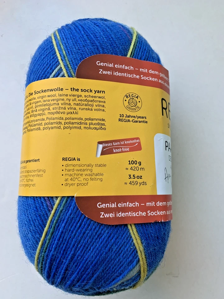 Regia Schachenmayr PAIRFECT - Arne Carlos - #9138 Lana Nylon 100g 459 yardas Foto 2 de 4