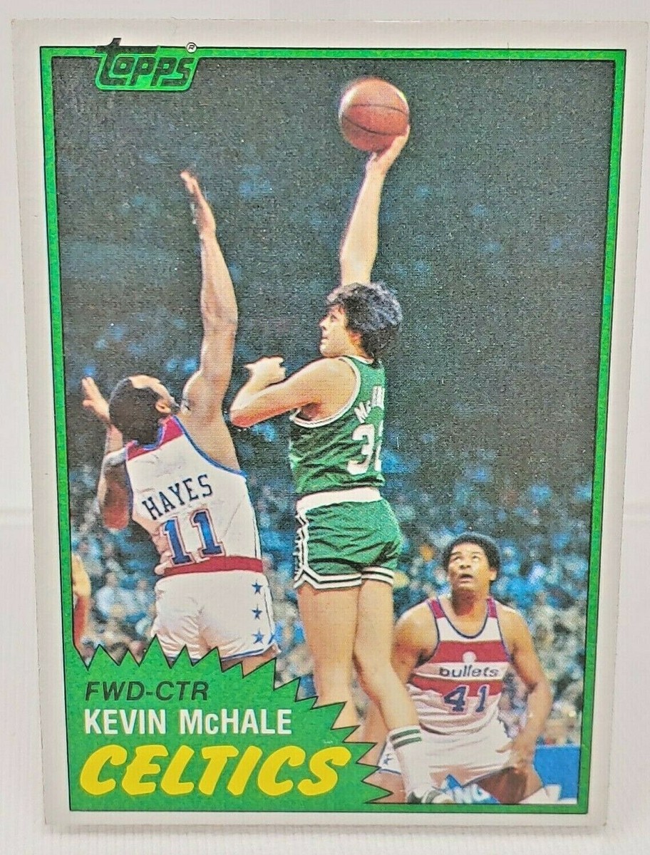 Kevin McHale 1981-82 Topps #75 Very Good + Rookie Card RC Celtics 