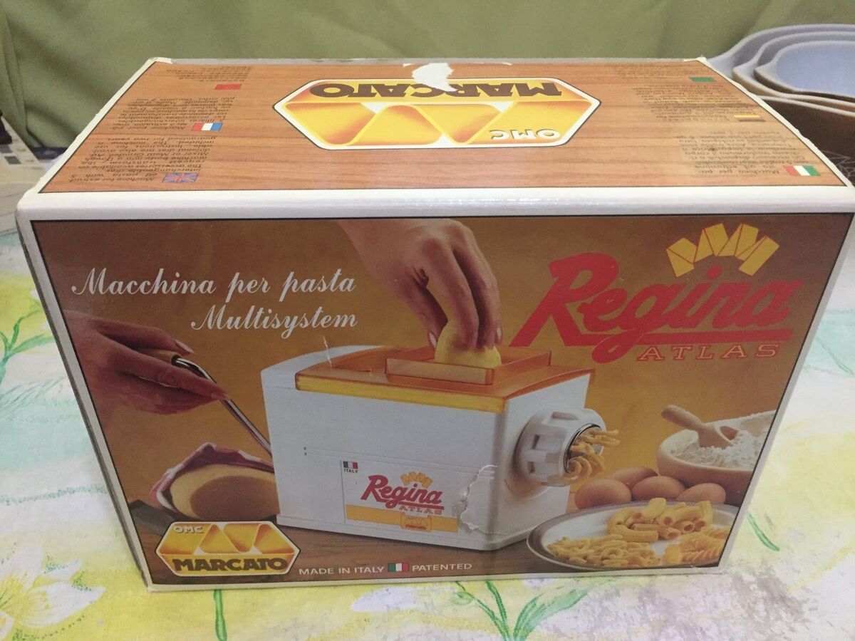 Regina Atlas パスタマシン Regina Atlas Macchina Per Pasta Multisystem Made in Italy