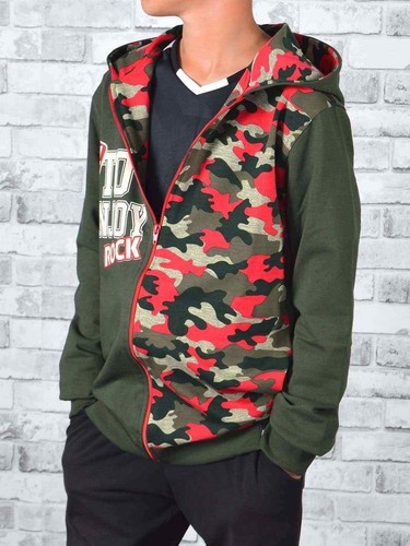 Children Boys Hoodie Hooded Pullover Sweatshirt Sweater Sweat Jacket 30234 - Picture 2 of 30