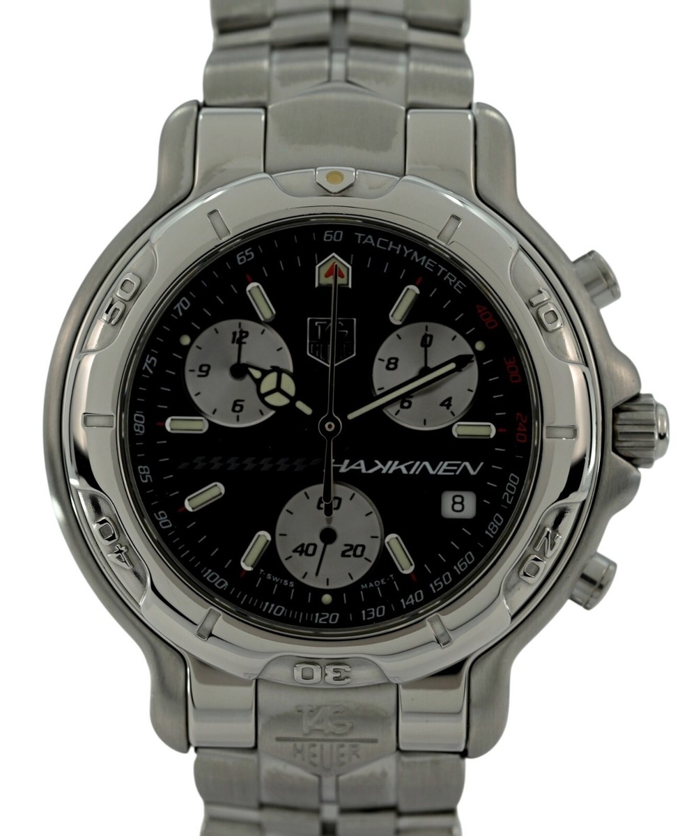 Tag Heuer 41mm Men's 6000 Series Limited Edition Hakkinen SS Watch