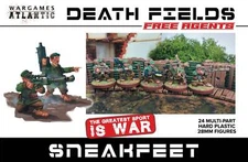Wargames Atlantic 'Death Fields Free Agents: Sneakfeet (24)' 28mm Figures
