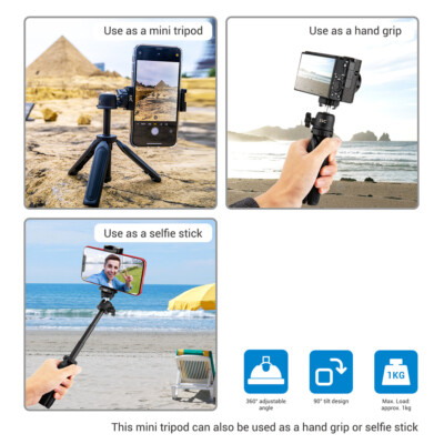 Shooting Grip Mini Tripod for phone Camera Canon G7X Sony ZV